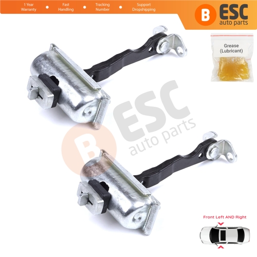 2 Pieces Door Stop Check Assy Limiter Strap for Ford Cargo Truck Series 2012-2021 CC46E23500AC