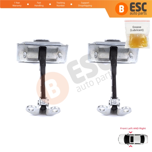 2 Pieces Door Stop Check Assy Limiter Strap for Ford Cargo Truck Series 2012-2021 CC46E23500AC