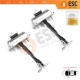 2 Pieces Door Stop Check Assy Limiter Strap for Ford Cargo Truck Series 2012-2021 CC46E23500AC