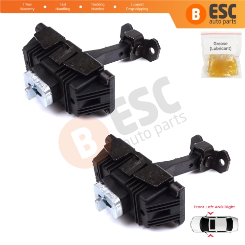 2 Pieces Front Door Stop Check Assy Limiter Strap for Mercedes Vito Viano V Class Mixto EQV W639 W447 2003-On A4477207500