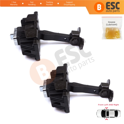 2 Pieces Front Door Stop Check Assy Limiter Strap for Mercedes Vito Viano V Class Mixto EQV W639 W447 2003-On A4477207500
