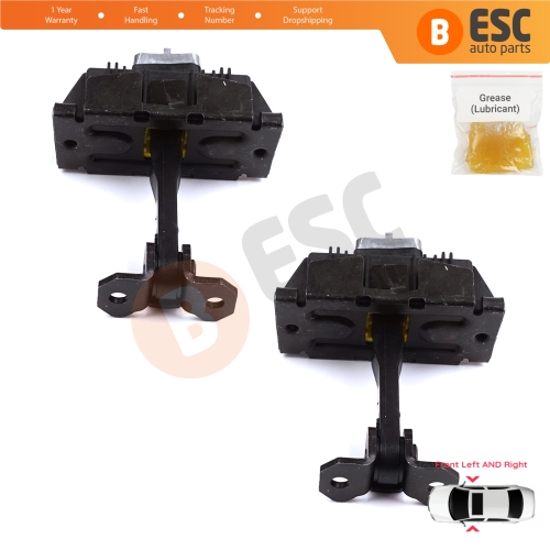 2 Pieces Front Door Stop Check Assy Limiter Strap for Mercedes Vito Viano V Class Mixto EQV W639 W447 2003-On A4477207500