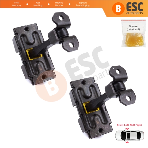 2 Pieces Front Door Stop Check Assy Limiter Strap for Mercedes Vito Viano V Class Mixto EQV W639 W447 2003-On A4477207500