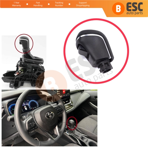Automatic Gear Shifter Lever Knob for Toyota Corolla MK12 E210 E21 2019-2024 4/5-Door 3350412800C0