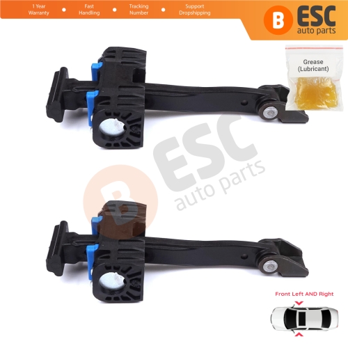 2 Pieces Front Door Stop Check Assy Limiter Strap for BMW 3 Series F30 F31 F35 F80 M3 LCI 2012-2019 51217446717