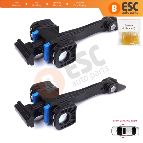 2 Pieces Front Door Stop Check Assy Limiter Strap for BMW 3 Series F30 F31 F35 F80 M3 LCI 2012-2019 51217446717