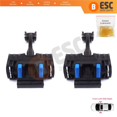 2 Pieces Front Door Stop Check Assy Limiter Strap for BMW 3 Series F30 F31 F35 F80 M3 LCI 2012-2019 51217446717