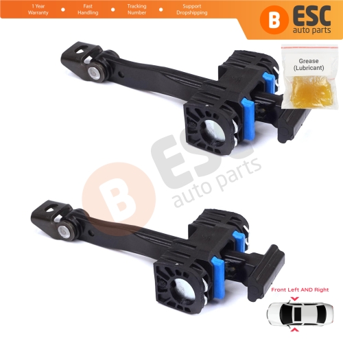 2 Pieces Front Door Stop Check Assy Limiter Strap for BMW 3 Series F30 F31 F35 F80 M3 LCI 2012-2019 51217446717