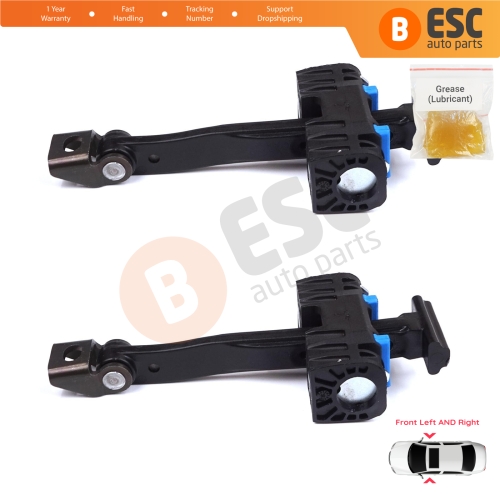 2 Pieces Front Door Stop Check Assy Limiter Strap for BMW 3 Series F30 F31 F35 F80 M3 LCI 2012-2019 51217446717