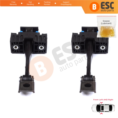 2 Pieces Front Door Stop Check Assy Limiter Strap for BMW 3 Series F30 F31 F35 F80 M3 LCI 2012-2019 51217446717