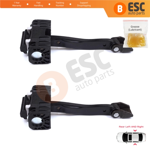 2 Pieces Rear Door Stop Check Assy Limiter Strap for BMW 3 Series F30 F31 F35 F80 M3 LCI 2012-2019 51227446729