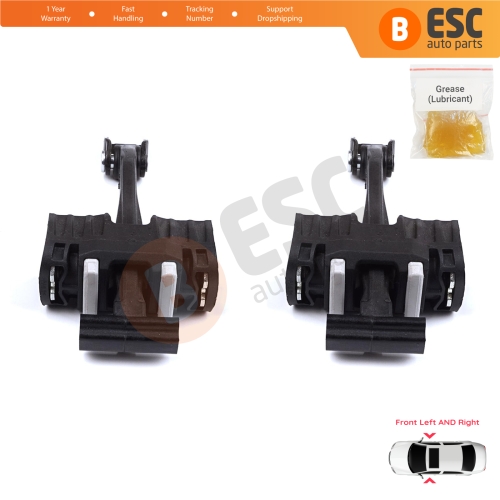 2 Pieces Front Door Stop Check Assy Limiter Strap for BMW 1 Series F20 F20N 2011–2019 5-Door 51217446715
