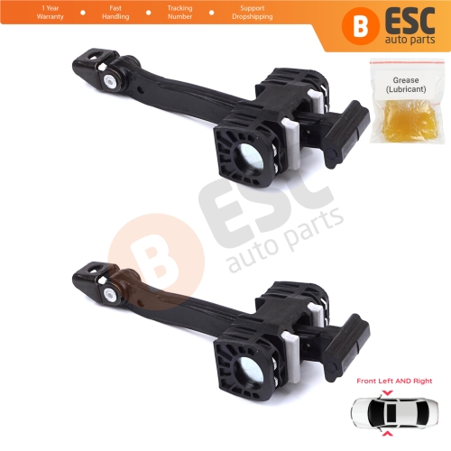 2 Pieces Front Door Stop Check Assy Limiter Strap for BMW 1 Series F20 F20N 2011–2019 5-Door 51217446715