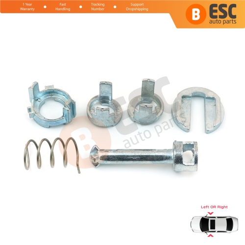 Door Lock Cylinder Barrel Repair Kit For BMW 3 Series E46 323i 325i 328i 330i M3 1998-2007 51218244050