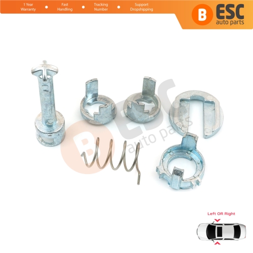 Door Lock Cylinder Barrel Repair Kit For BMW 3 Series E46 323i 325i 328i 330i M3 1998-2007 51218244050