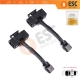 2 Pieces Rear Door Stop Check Assy Limiter Strap for BMW 5 Series F10 F11 F18 LCI 2009-2017 51227182019