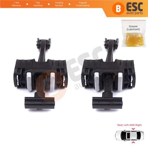 2 Pieces Rear Door Stop Check Assy Limiter Strap for BMW X1 E84 2009-2015 51222990642