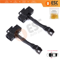 2 Pieces Front Door Stop Check Assy Limiter Strap for BMW X5 X6 F15 F85 F16 F86 2013-2018 51217290595