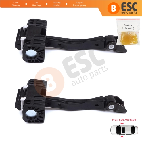 2 Pieces Front Door Stop Check Assy Limiter Strap for BMW X5 X6 F15 F85 F16 F86 2013-2018 51217290595