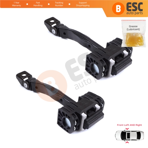2 Pieces Front Door Stop Check Assy Limiter Strap for BMW X5 X6 F15 F85 F16 F86 2013-2018 51217290595