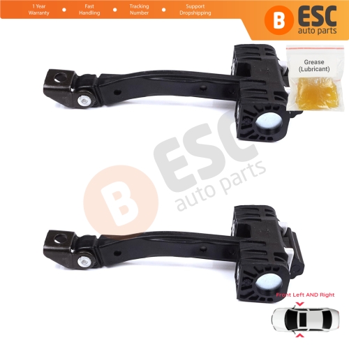 2 Pieces Front Door Stop Check Assy Limiter Strap for BMW X5 X6 F15 F85 F16 F86 2013-2018 51217290595