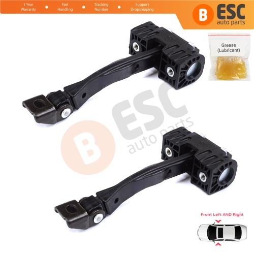 2 Pieces Front Door Stop Check Assy Limiter Strap for BMW X5 X6 F15 F85 F16 F86 2013-2018 51217290595