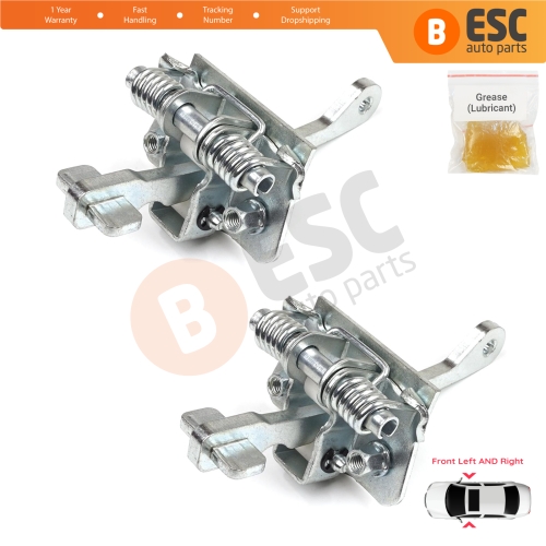 2 Pieces Front Door Stop Check Assy Limiter Strap for VW New Beetle 9C1 1C1 1Y7 1998-2012 1C0837249C