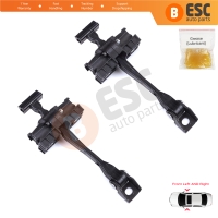 2 Pieces Front Door Stop Check Assy Limiter Strap for BMW 2 Series MK1 F45 F46 Tourer 2013-2021 51217404897