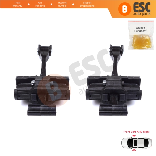 2 Pieces Front Door Stop Check Assy Limiter Strap for BMW 2 Series MK1 F45 F46 Tourer 2013-2021 51217404897