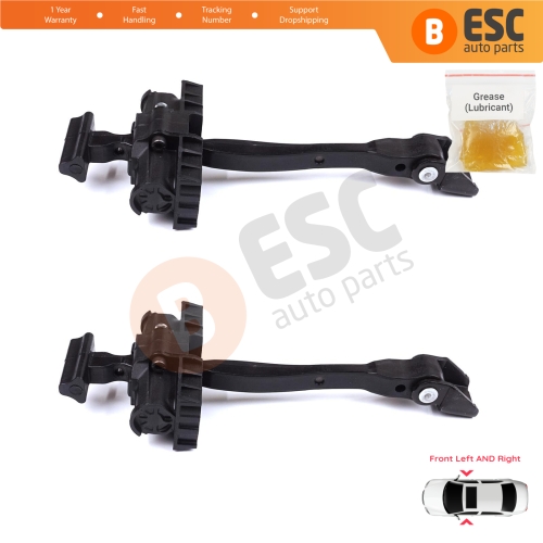 2 Pieces Front Door Stop Check Assy Limiter Strap for BMW X1 F48 MK2 2014-2022 51217436001