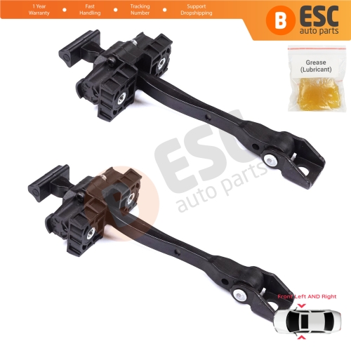 2 Pieces Front Door Stop Check Assy Limiter Strap for BMW X1 F48 MK2 2014-2022 51217436001