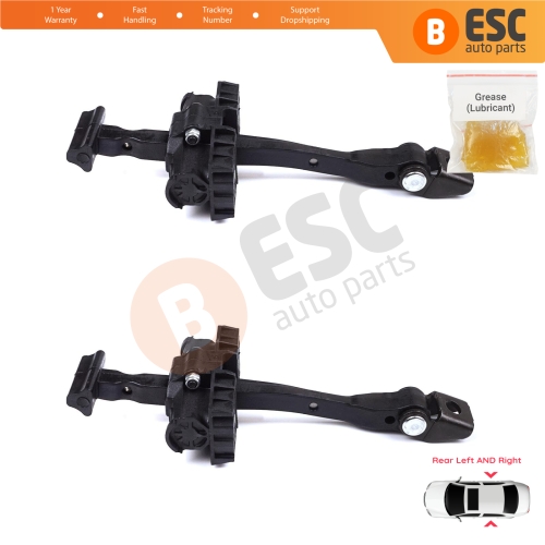 2 Pieces Rear Door Stop Check Assy Limiter Strap for BMW X1 F48 MK2 2014-2022 51227436003