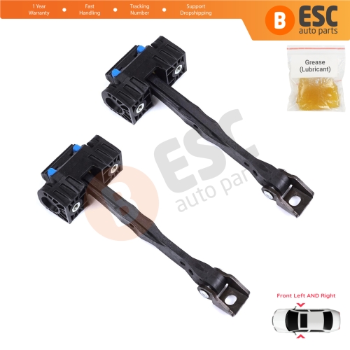 2 Pieces Front Door Stop Check Assy Limiter Strap for VW Passat B8 3G CB 2014-2023 3G0837249B