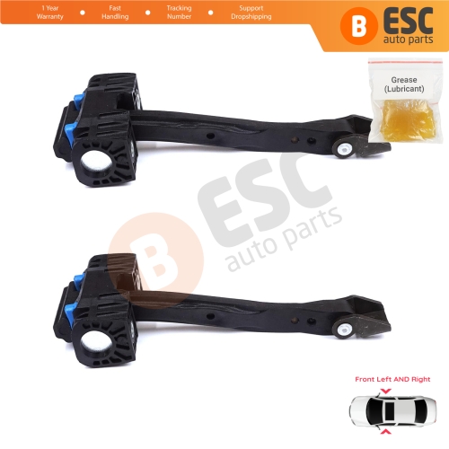 2 Pieces Front Door Stop Check Assy Limiter Strap for VW Passat B8 3G CB 2014-2023 3G0837249B