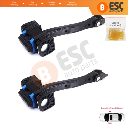 2 Pieces Front Door Stop Check Assy Limiter Strap for VW Passat B8 3G CB 2014-2023 3G0837249B