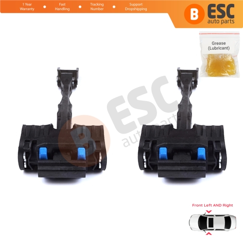 2 Pieces Front Door Stop Check Assy Limiter Strap for VW Passat B8 3G CB 2014-2023 3G0837249B