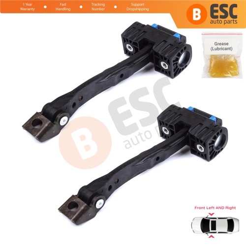 2 Pieces Front Door Stop Check Assy Limiter Strap for VW Passat B8 3G CB 2014-2023 3G0837249B