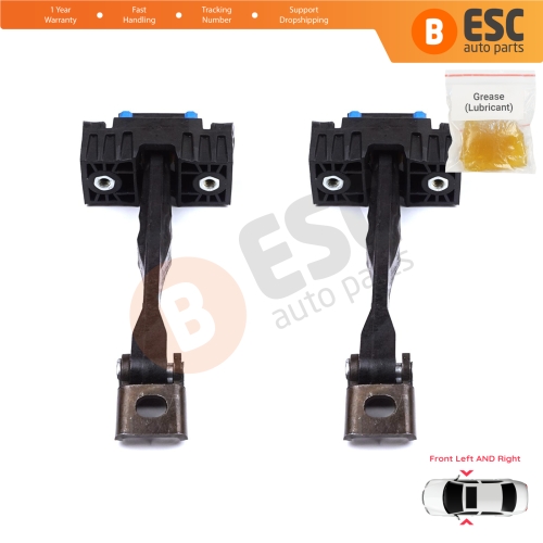 2 Pieces Front Door Stop Check Assy Limiter Strap for VW Passat B8 3G CB 2014-2023 3G0837249B