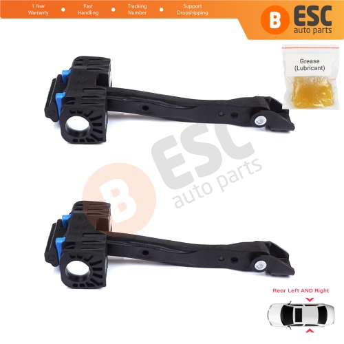 2 Pieces Rear Door Stop Check Assy Limiter Strap for VW Passat B8 3G CB 2014-2023 3G5839249B