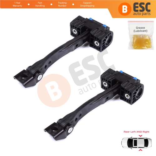 2 Pieces Rear Door Stop Check Assy Limiter Strap for VW Passat B8 3G CB 2014-2023 3G5839249B