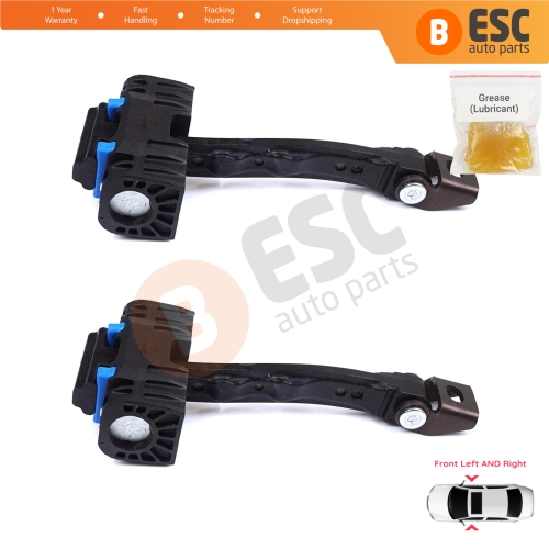 2 Pieces Front Door Stop Check Assy Limiter Strap for VW Jetta MK6 A6 5C6 1B 162 163 AV3 AV2 2010-2018 5C6837249