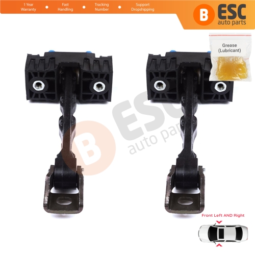 2 Pieces Front Door Stop Check Assy Limiter Strap for VW Jetta MK6 A6 5C6 1B 162 163 AV3 AV2 2010-2018 5C6837249
