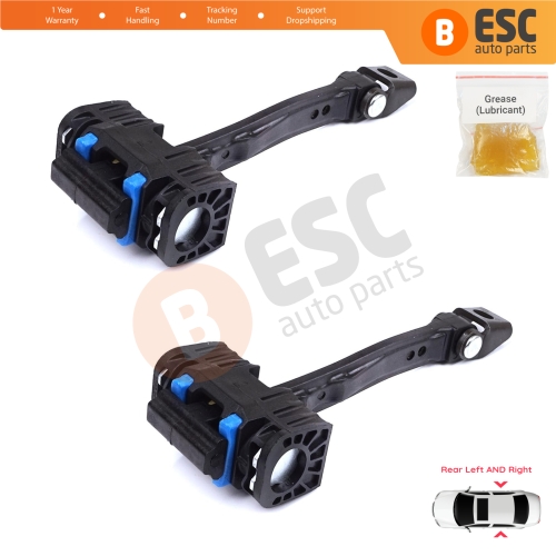 2 Pieces Rear Door Stop Check Assy Limiter Strap for VW Jetta MK6 A6 5C6 1B 162 163 AV3 AV2 2010-2018 5C6839249