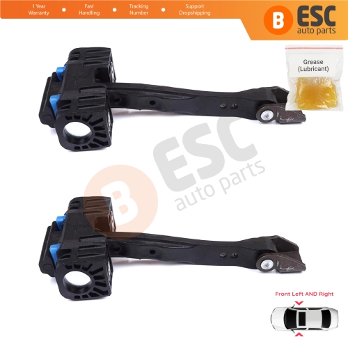 2 Pieces Front Door Stop Check Assy Limiter Strap for VW Tiguan MK2 AD BW 2016-2024 Allspace Seat Tarraco KN2 5NA837249