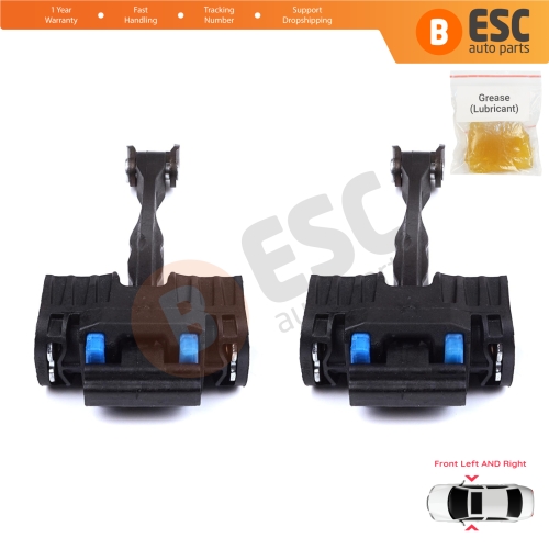 2 Pieces Front Door Stop Check Assy Limiter Strap for VW Tiguan MK2 AD BW 2016-2024 Allspace Seat Tarraco KN2 5NA837249
