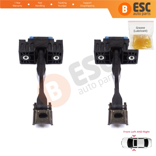 2 Pieces Front Door Stop Check Assy Limiter Strap for VW Tiguan MK2 AD BW 2016-2024 Allspace Seat Tarraco KN2 5NA837249