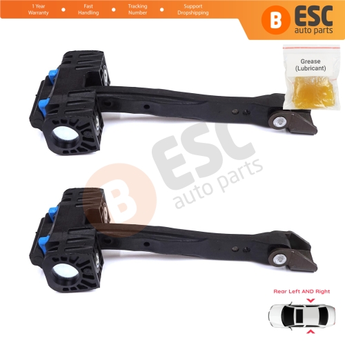 2 Pieces Rear Door Stop Check Assy Limiter Strap for VW Tiguan MK2 AD BW 2016-2024 Allspace Seat Tarraco KN2 5NA839249