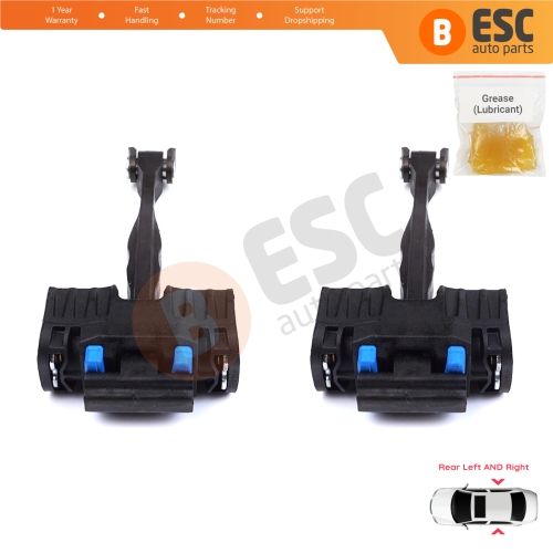 2 Pieces Rear Door Stop Check Assy Limiter Strap for VW Tiguan MK2 AD BW 2016-2024 Allspace Seat Tarraco KN2 5NA839249