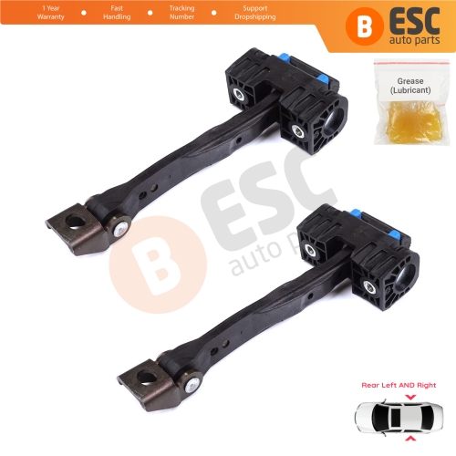 2 Pieces Rear Door Stop Check Assy Limiter Strap for VW Tiguan MK2 AD BW 2016-2024 Allspace Seat Tarraco KN2 5NA839249