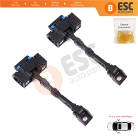 2 Pieces Door Stop Check Assy Limiter Strap for VW Scirocco MK3 137 138 2008-2017 1K8837249A